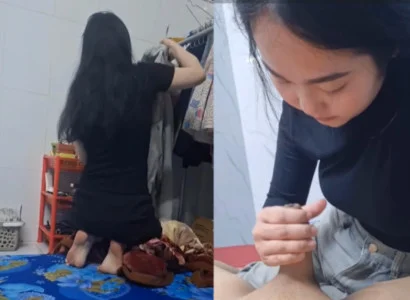 Thằng bạn ốm được thổi kèn miễn phí luôn
